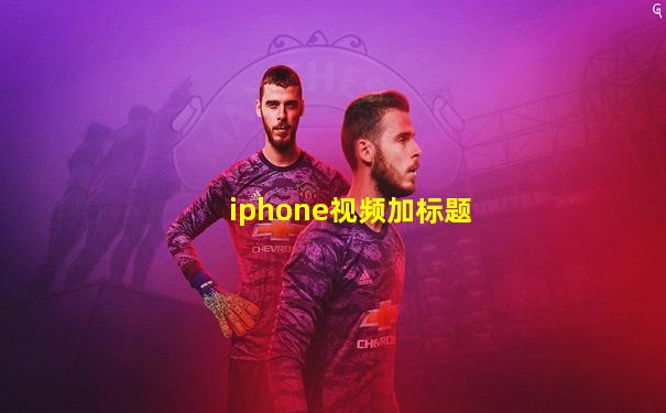 iphone视频加标题