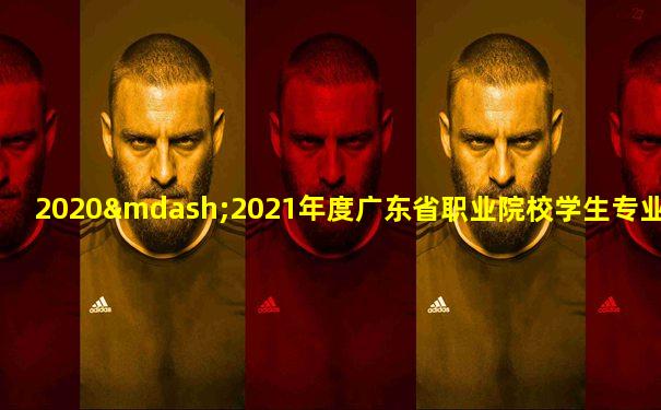 2020—2021年度广东省职业院校学生专业技能大赛